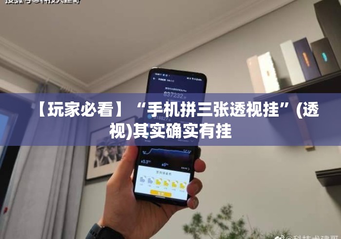 【玩家必看】“手机拼三张透视挂”(透视)其实确实有挂