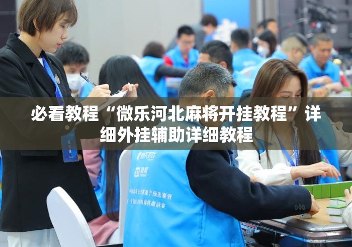 必看教程“微乐河北麻将开挂教程”详细外挂辅助详细教程