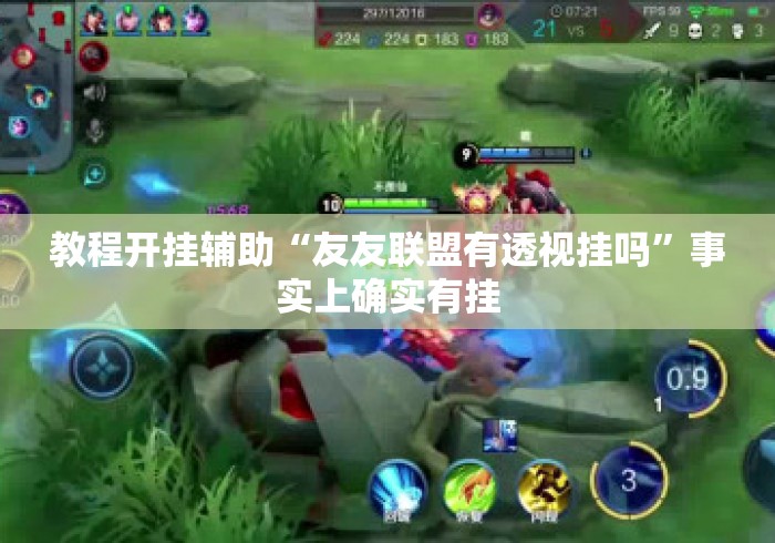 教程开挂辅助“友友联盟有透视挂吗”事实上确实有挂
