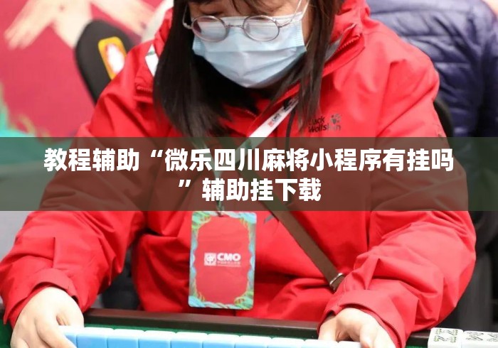 教程辅助“微乐四川麻将小程序有挂吗”辅助挂下载