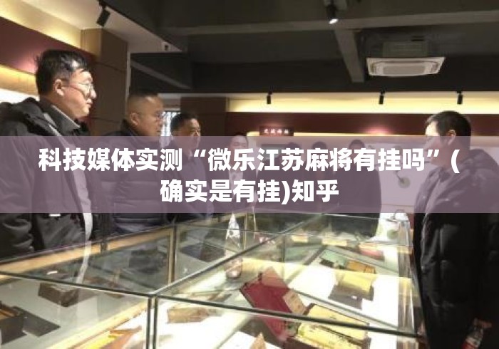 科技媒体实测“微乐江苏麻将有挂吗”(确实是有挂)知乎