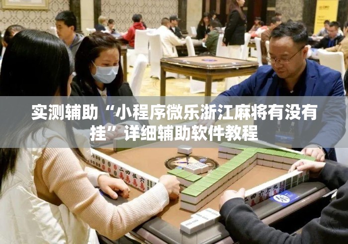 实测辅助“小程序微乐浙江麻将有没有挂	”详细辅助软件教程