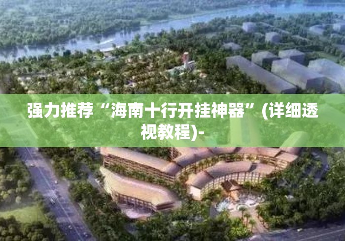 强力推荐“海南十行开挂神器”(详细透视教程)-