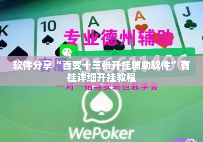 软件分享“百变十三张开挂辅助软件	”有挂详细开挂教程
