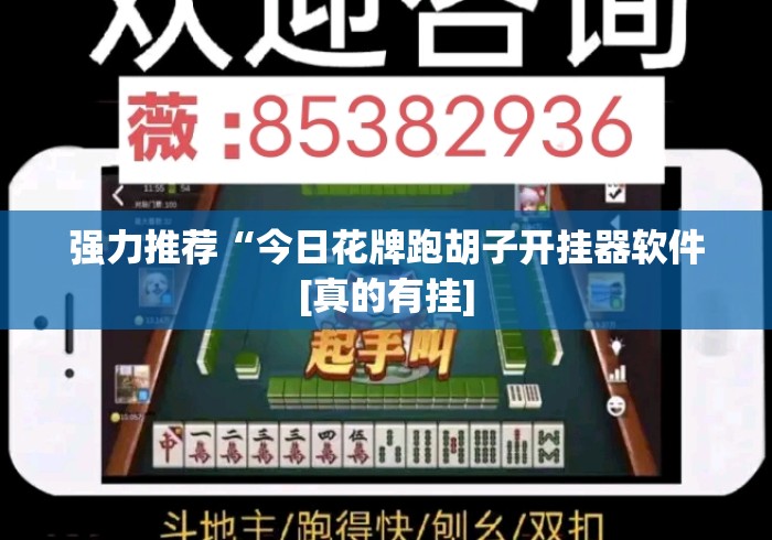 强力推荐“今日花牌跑胡子开挂器软件[真的有挂]