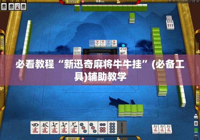 必看教程“新迅奇麻将牛牛挂”(必备工具)辅助教学