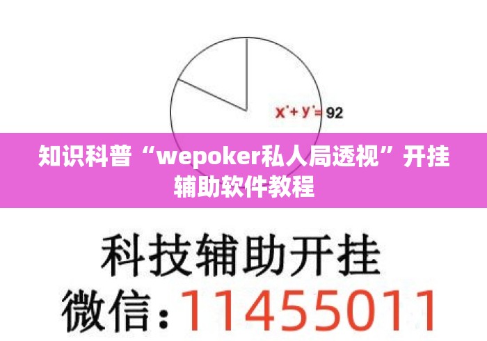 知识科普“wepoker私人局透视	”开挂辅助软件教程