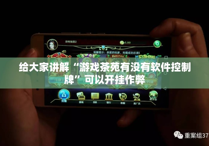 给大家讲解“游戏茶苑有没有软件控制牌”可以开挂作弊