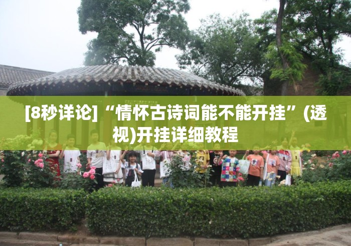 [8秒详论]“情怀古诗词能不能开挂”(透视)开挂详细教程