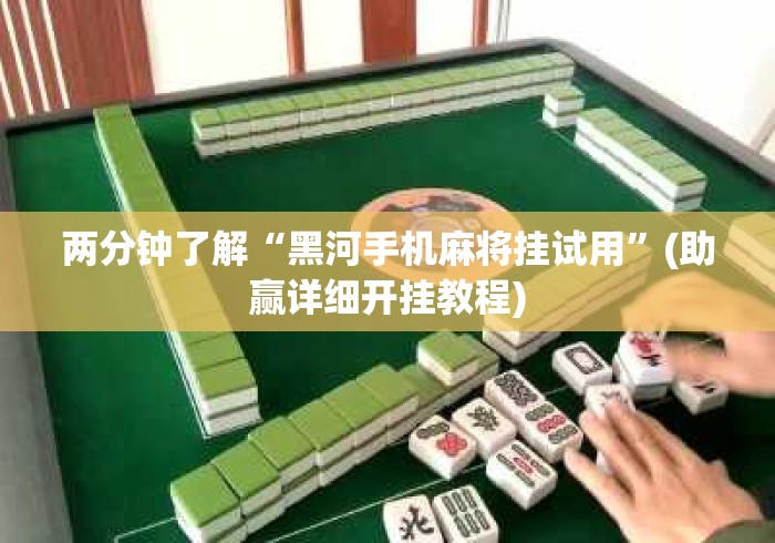 两分钟了解“黑河手机麻将挂试用	”(助赢详细开挂教程)