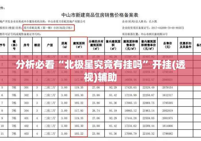 分析必看“北极星究竟有挂吗”开挂(透视)辅助