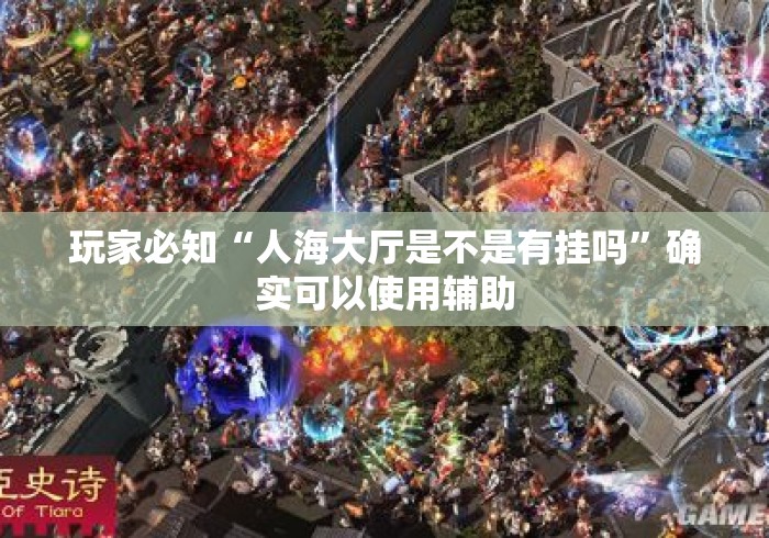 玩家必知“人海大厅是不是有挂吗”确实可以使用辅助