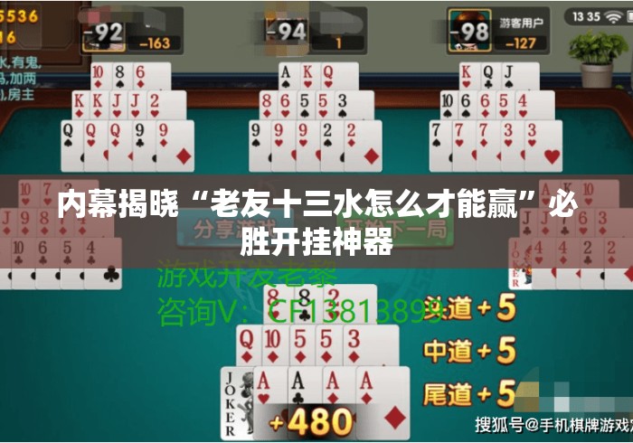 内幕揭晓“老友十三水怎么才能赢”必胜开挂神器