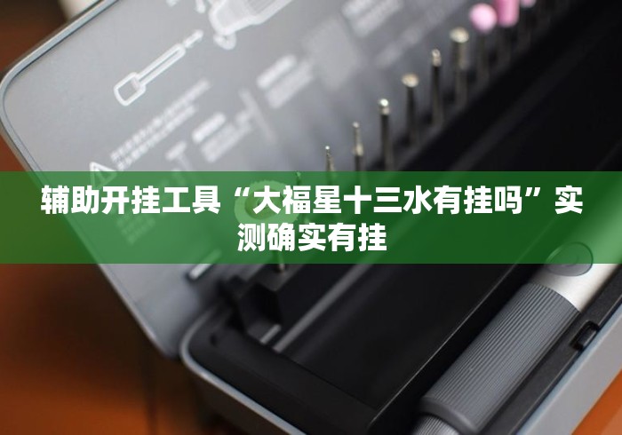 辅助开挂工具“大福星十三水有挂吗”实测确实有挂