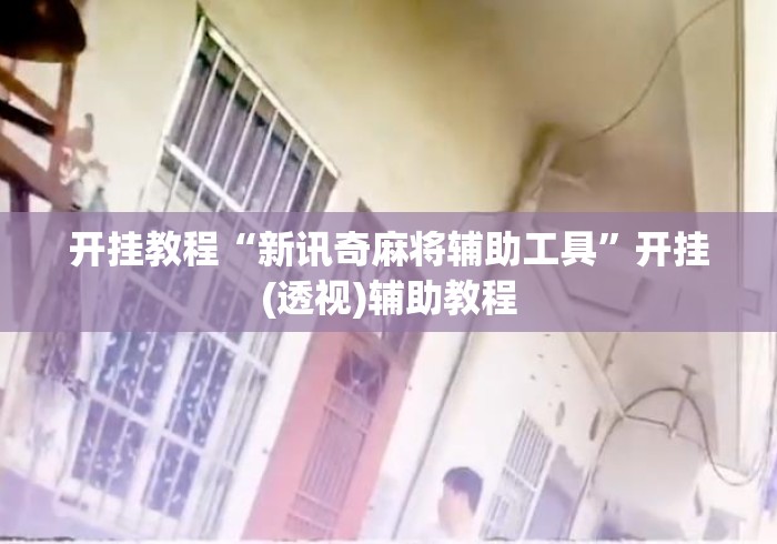 开挂教程“新讯奇麻将辅助工具”开挂(透视)辅助教程