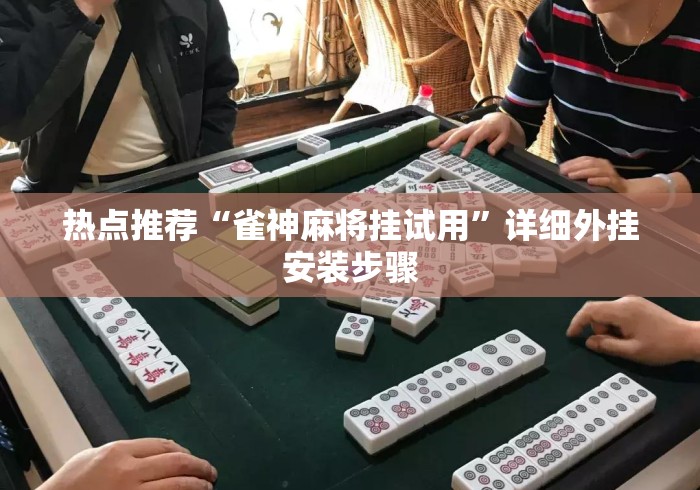 热点推荐“雀神麻将挂试用”详细外挂安装步骤