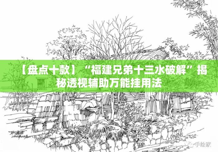 【盘点十款】“福建兄弟十三水破解”揭秘透视辅助万能挂用法