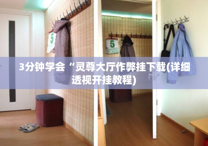 3分钟学会“灵尊大厅作弊挂下载(详细透视开挂教程)