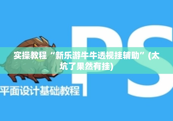 实操教程“新乐游牛牛透视挂辅助”(太坑了果然有挂)