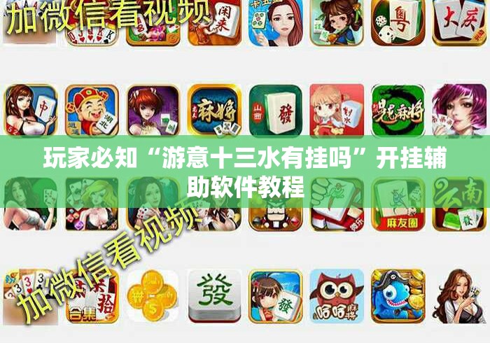 玩家必知“游意十三水有挂吗”开挂辅助软件教程