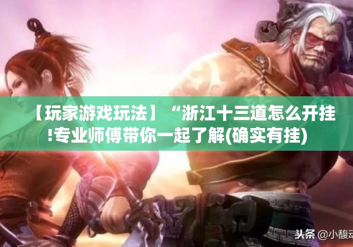 【玩家游戏玩法】“浙江十三道怎么开挂!专业师傅带你一起了解(确实有挂)