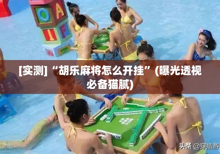 [实测]“胡乐麻将怎么开挂”(曝光透视必备猫腻)