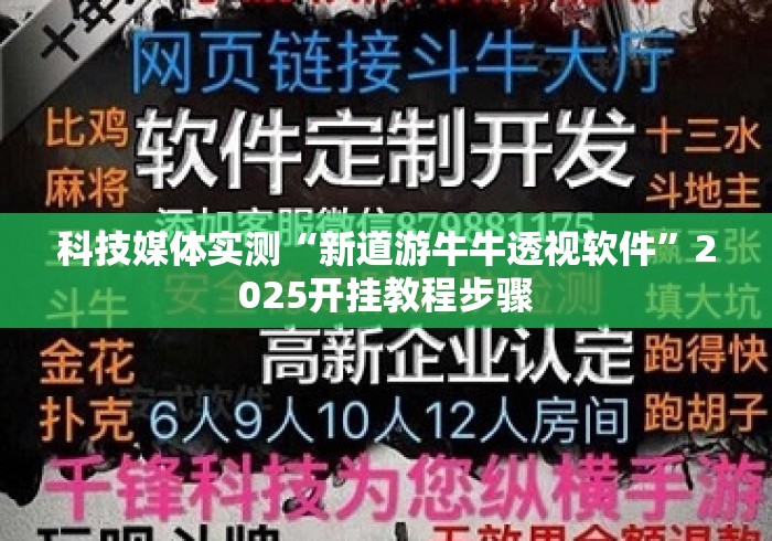 科技媒体实测“新道游牛牛透视软件	”2025开挂教程步骤