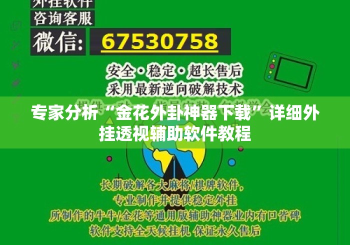 专家分析“金花外卦神器下载	”详细外挂透视辅助软件教程
