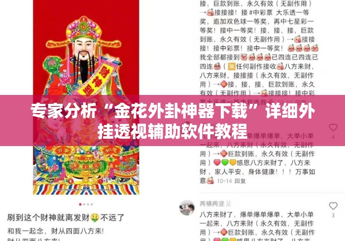 专家分析“金花外卦神器下载”详细外挂透视辅助软件教程
