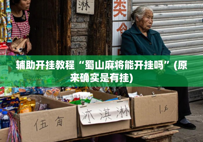 辅助开挂教程“蜀山麻将能开挂吗”(原来确实是有挂)