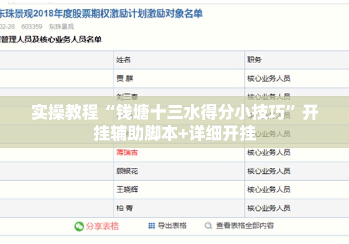 实操教程“钱塘十三水得分小技巧”开挂辅助脚本+详细开挂