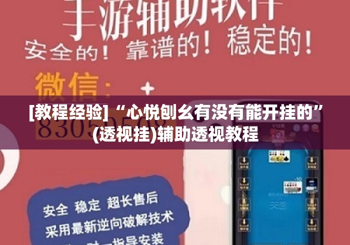 [教程经验]“心悦刨幺有没有能开挂的”(透视挂)辅助透视教程