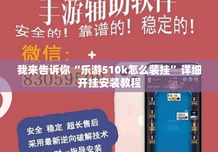 我来告诉你“乐游510k怎么装挂	”详细开挂安装教程