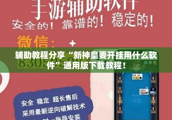 辅助教程分享“新神皇要开挂用什么软件	”通用版下载教程！