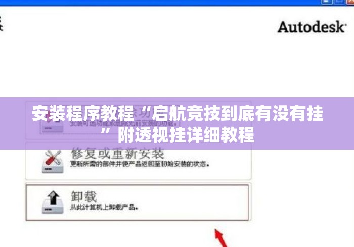 安装程序教程“启航竞技到底有没有挂	”附透视挂详细教程
