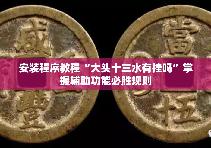 安装程序教程“大头十三水有挂吗”掌握辅助功能必胜规则