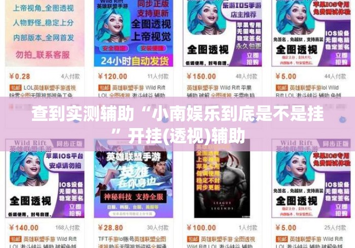 查到实测辅助“小南娱乐到底是不是挂	”开挂(透视)辅助