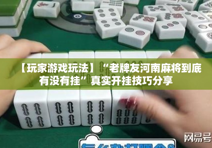 【玩家游戏玩法】“老牌友河南麻将到底有没有挂”真实开挂技巧分享