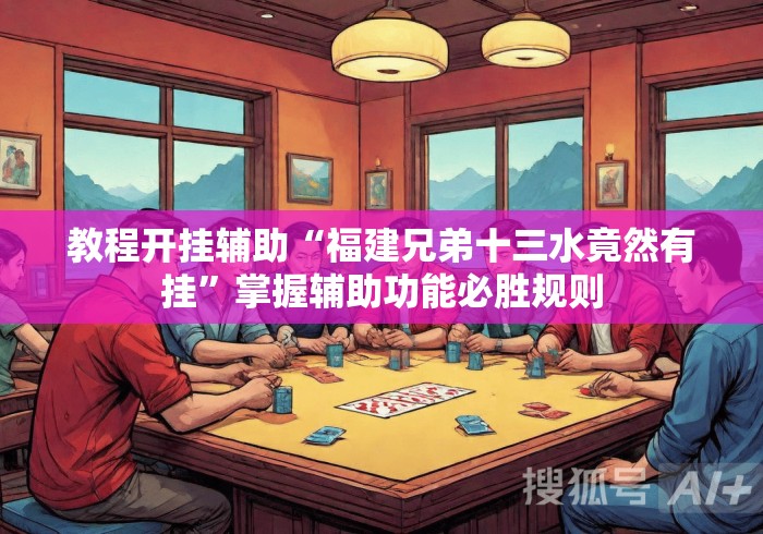 教程开挂辅助“福建兄弟十三水竟然有挂”掌握辅助功能必胜规则