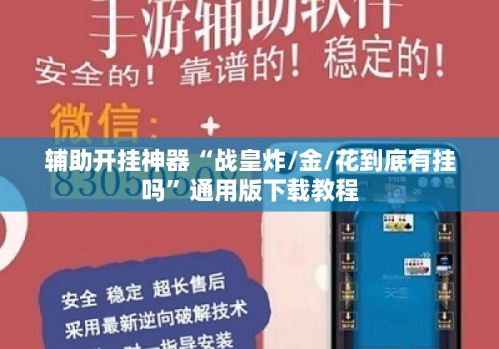 辅助开挂神器“战皇炸/金/花到底有挂吗	”通用版下载教程