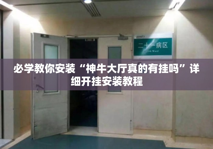 必学教你安装“神牛大厅真的有挂吗”详细开挂安装教程