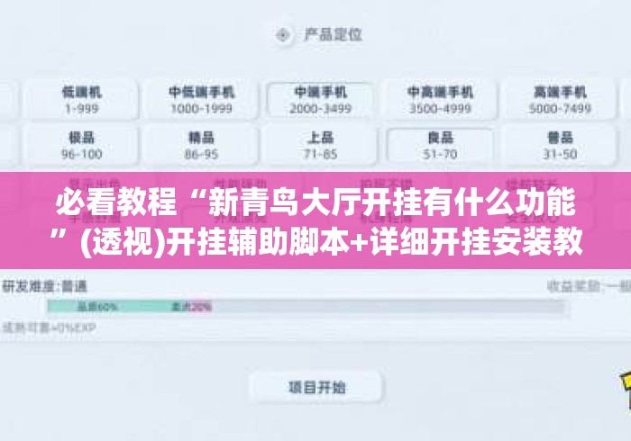 必看教程“新青鸟大厅开挂有什么功能”(透视)开挂辅助脚本+详细开挂安装教程
