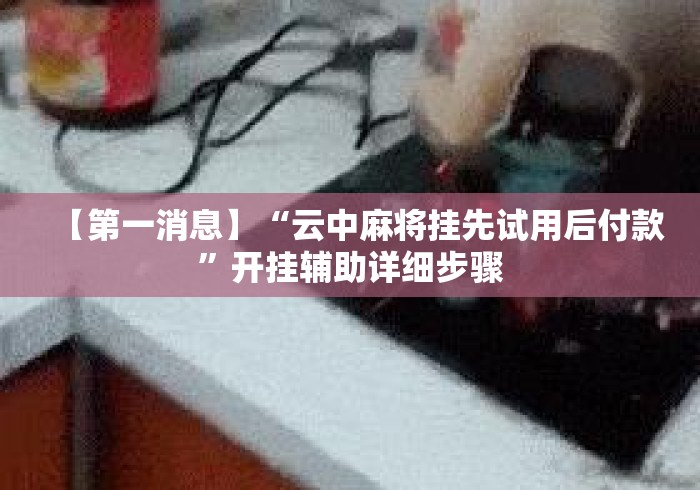 【第一消息】“云中麻将挂先试用后付款”开挂辅助详细步骤