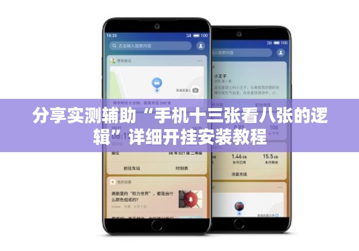 分享实测辅助“手机十三张看八张的逻辑”详细开挂安装教程