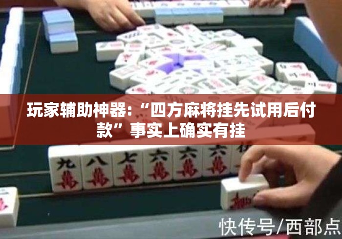 玩家辅助神器:“四方麻将挂先试用后付款	”事实上确实有挂