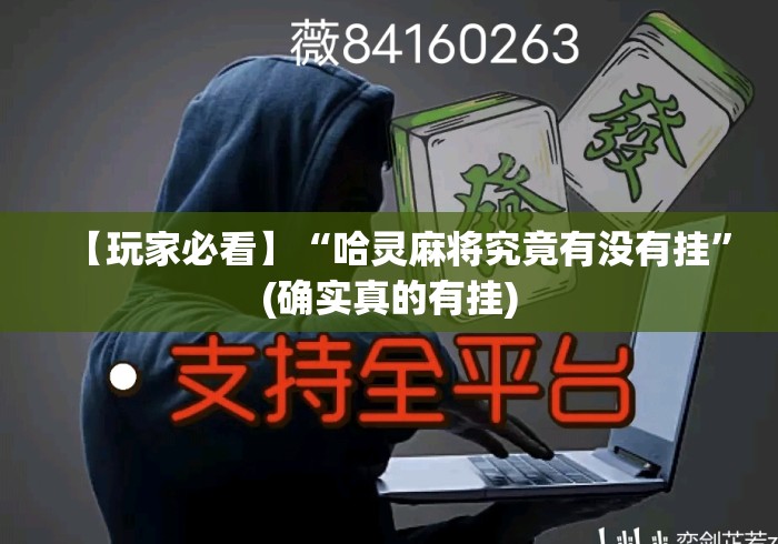 【玩家必看】“哈灵麻将究竟有没有挂”(确实真的有挂)