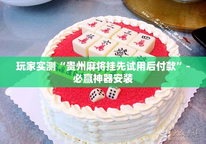 玩家实测“贵州麻将挂先试用后付款”-必赢神器安装