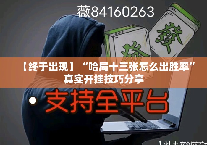 【终于出现】“哈局十三张怎么出胜率”真实开挂技巧分享