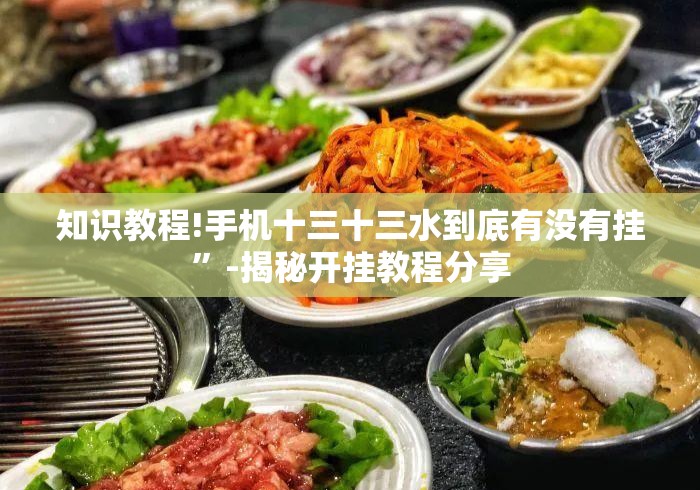 知识教程!手机十三十三水到底有没有挂	”-揭秘开挂教程分享
