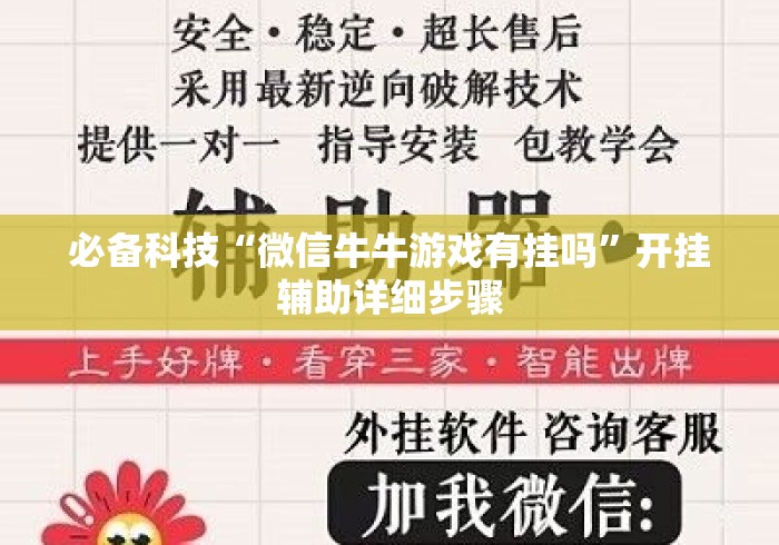 必备科技“微信牛牛游戏有挂吗”开挂辅助详细步骤